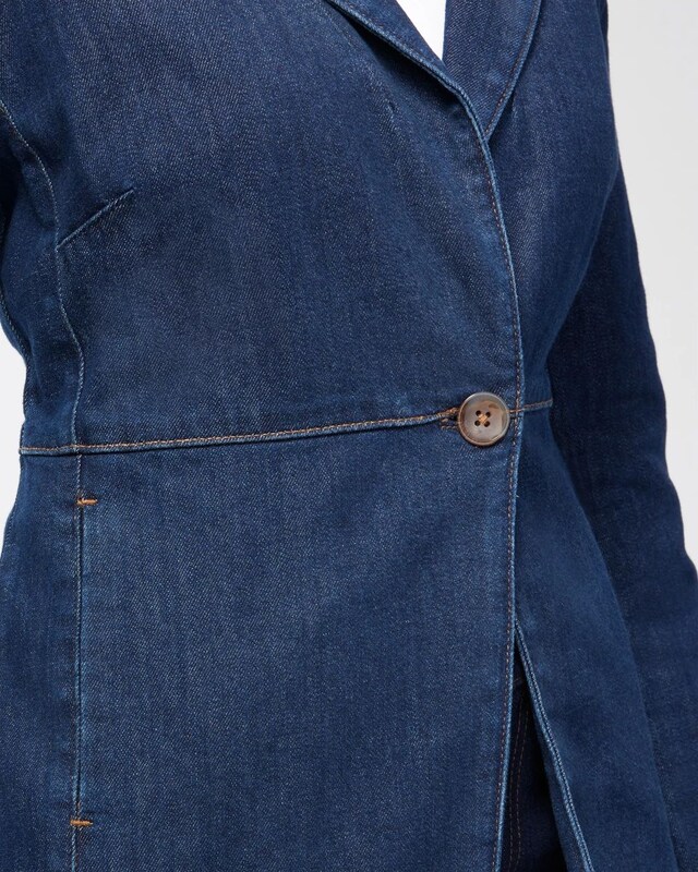 Denim Blazer - image 4